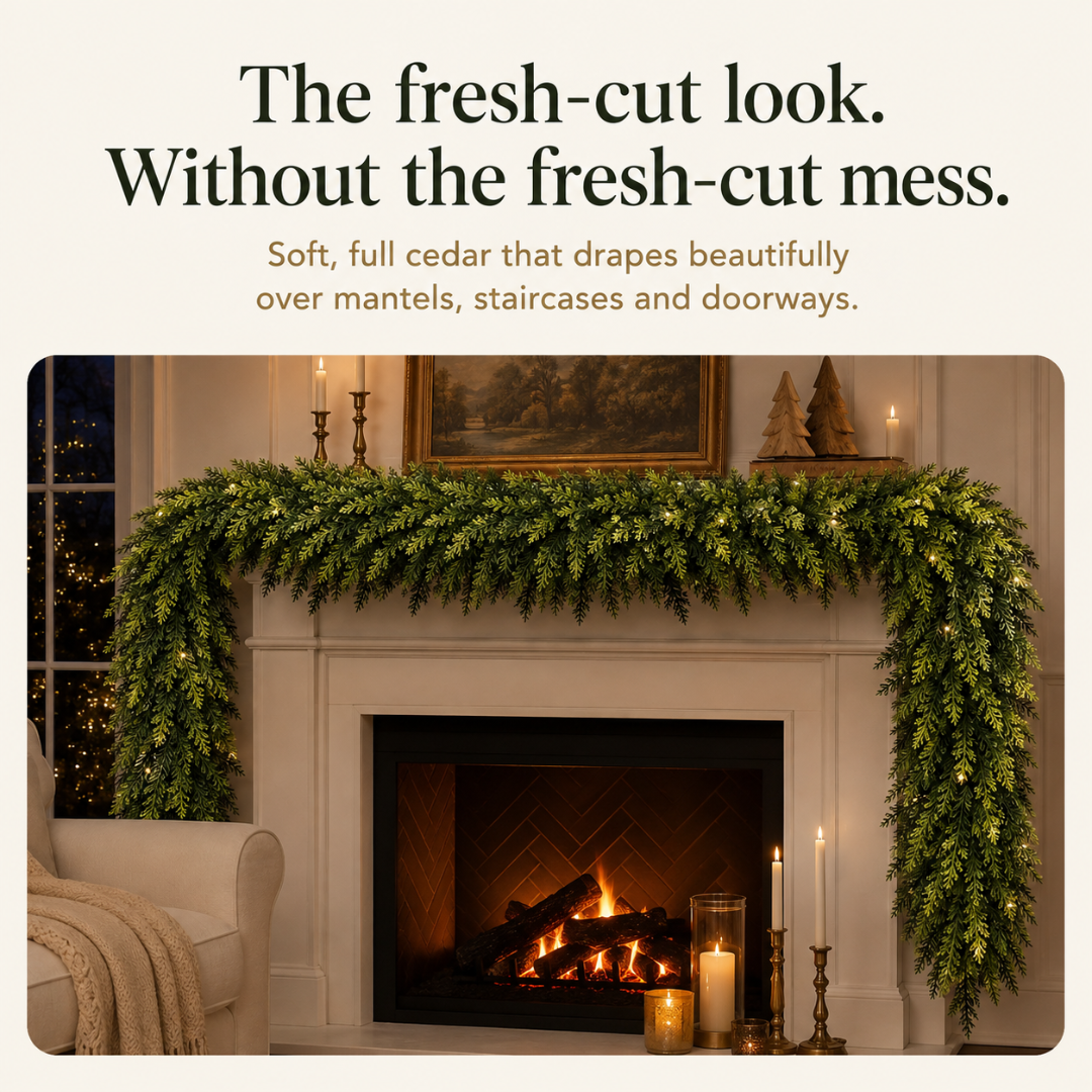 Christmas Cedar Garland