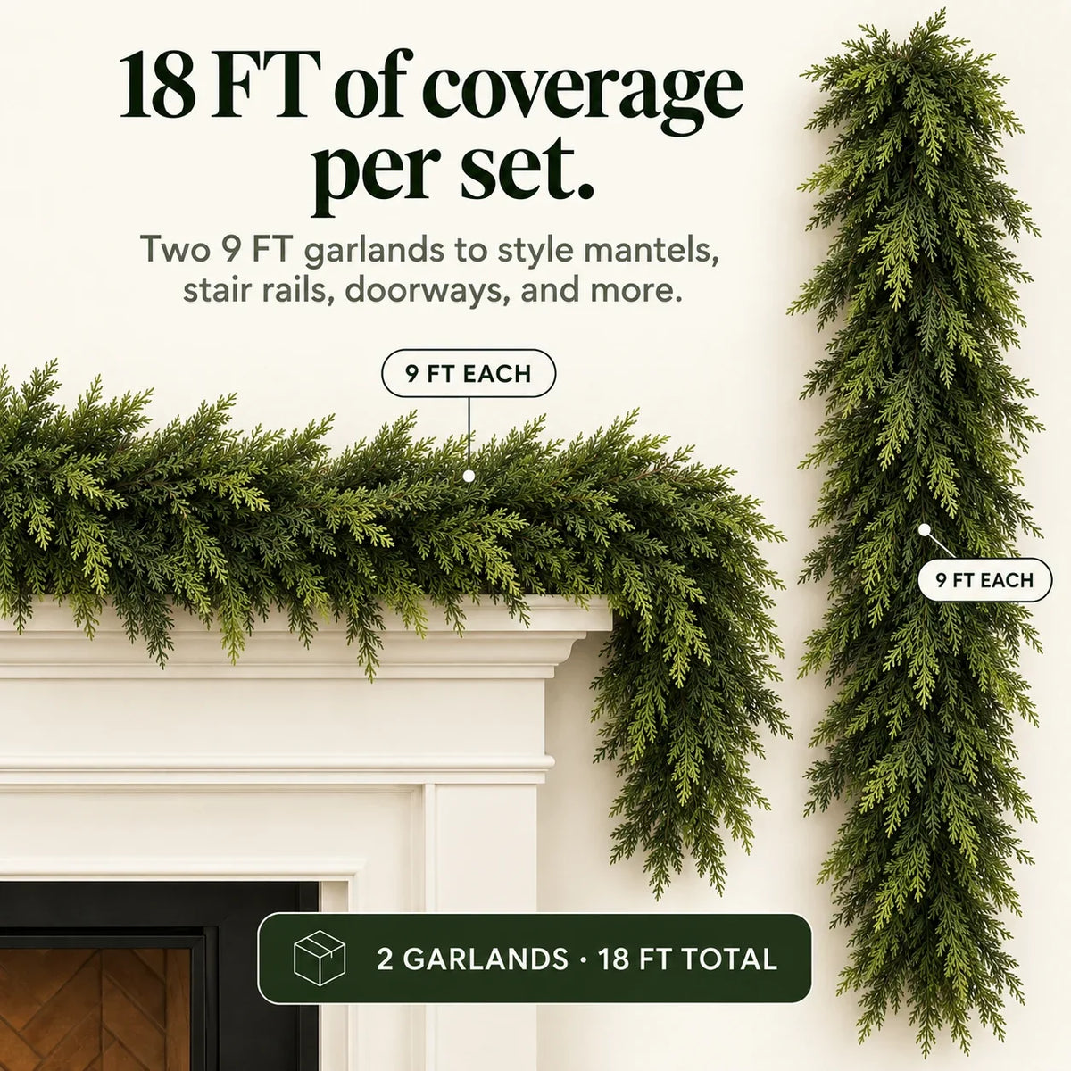 Christmas Cedar Garland